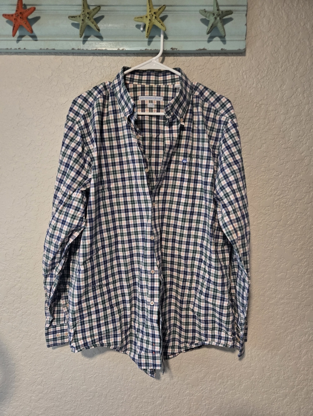 Southern Tide Plaid Button Down